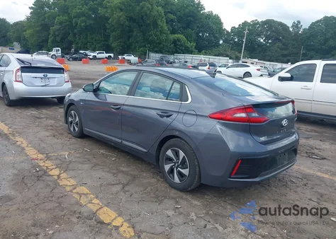 2017 Hyundai Ioniq Hybrid Sel z USA, uszkodzony, nr VIN KMHC75LC0HU047704